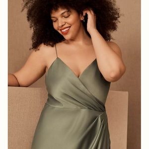 BHLDN Freya Satin Charmeuse Dress NWT